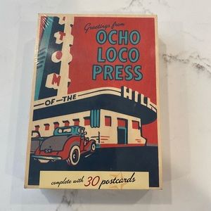 Ocho Loco Press card set NWT